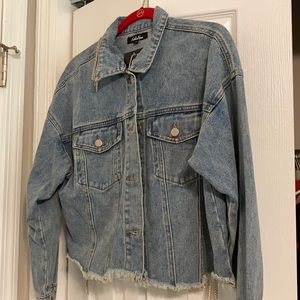 Dressed In LaLa Denim Rhinestone Jacket